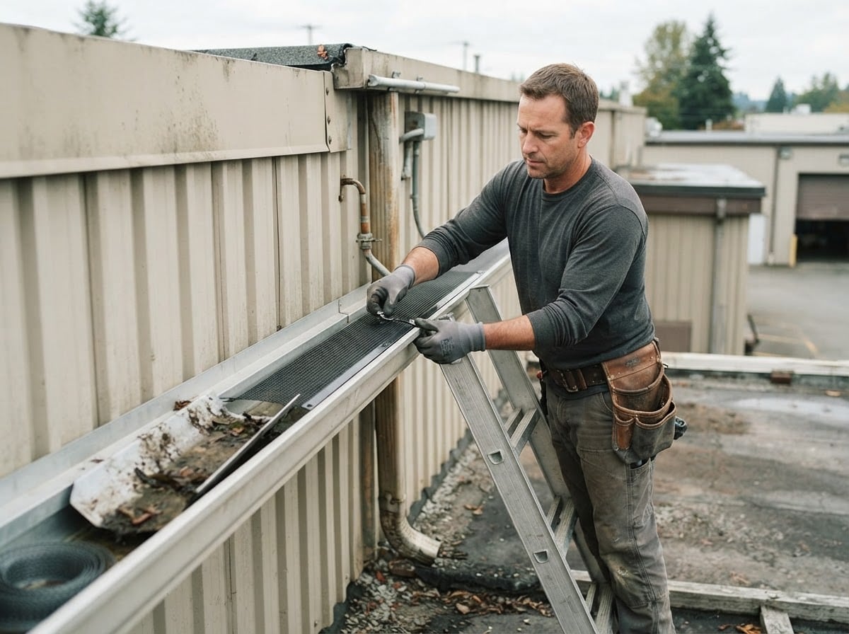 Gutter Cleaning & Gutter Guard Installation